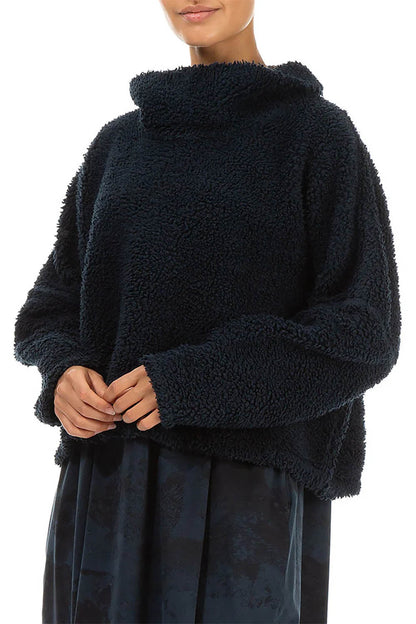 Teddy Fleece Funnel Neck 52602 Top