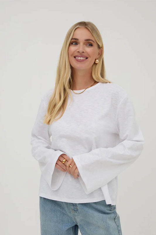 Celine Flared Sleeve Top