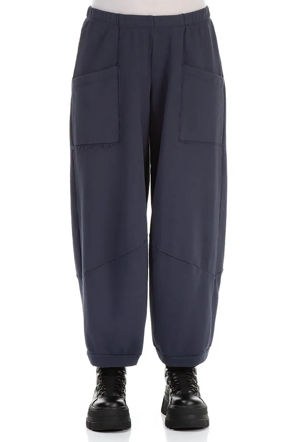 French Terry Cotton 3834 Trousers