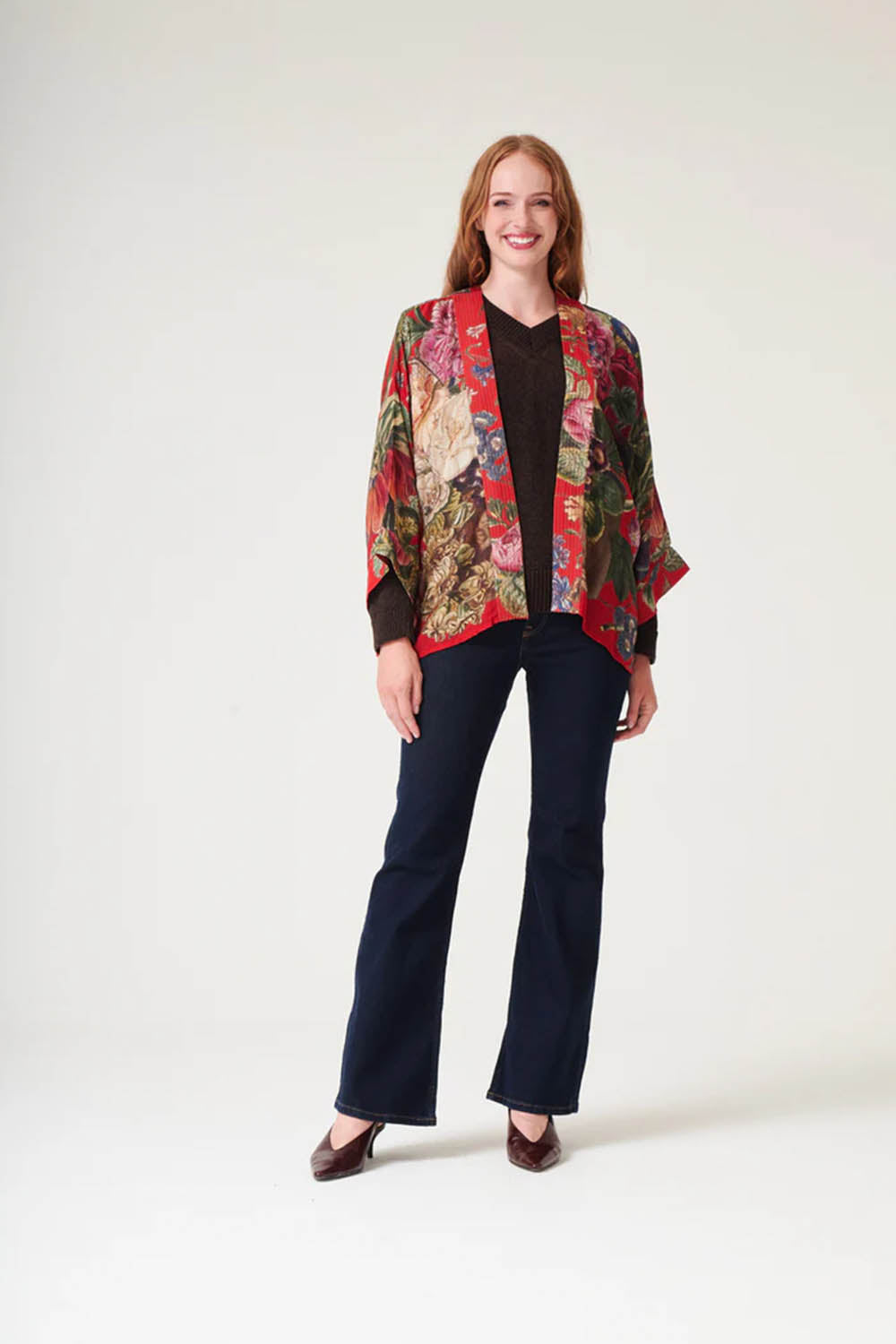 Primula Berry Kimono