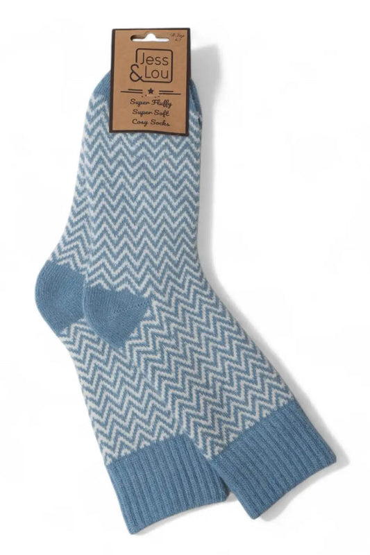 Cosy Herringbone Socks