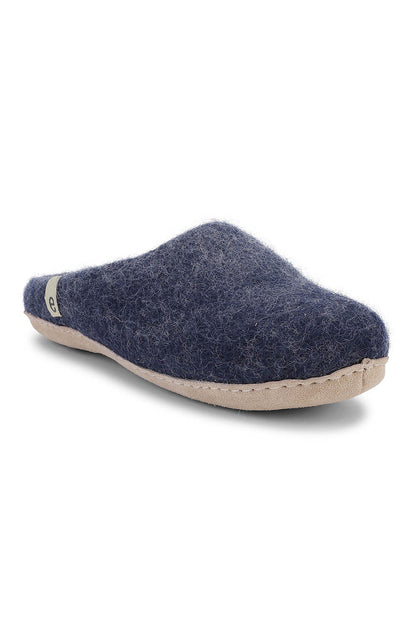 Merino Wool Suede Soled Slippers