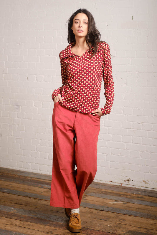 Cleo Circles Top