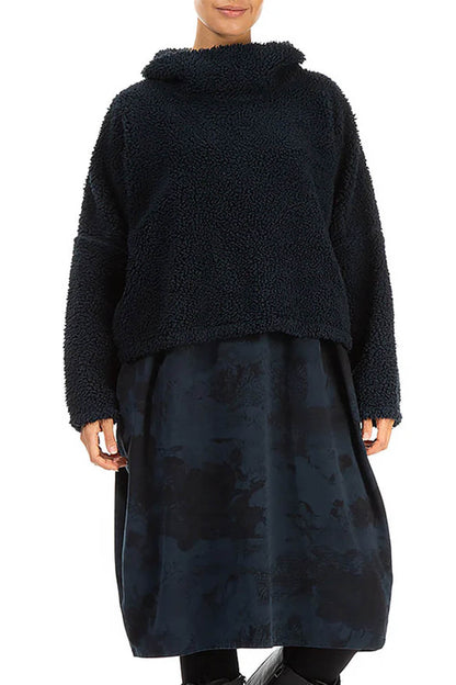 Teddy Fleece Funnel Neck 52602 Top