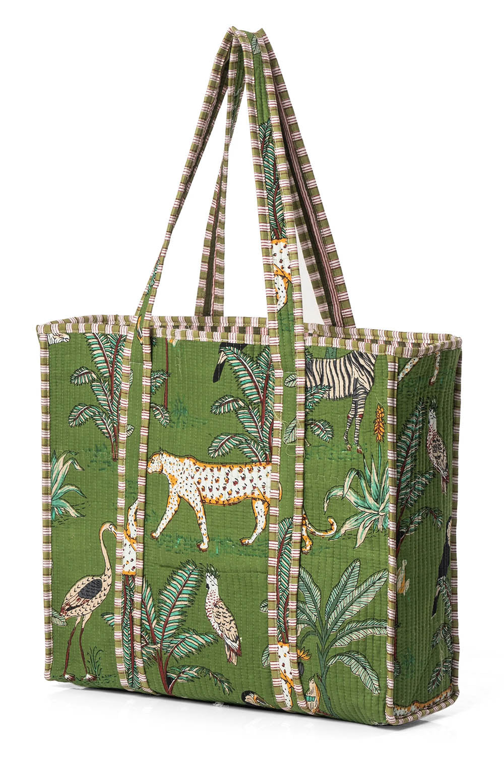 Conscious Yoga Collective Cotton Jungle Tote 