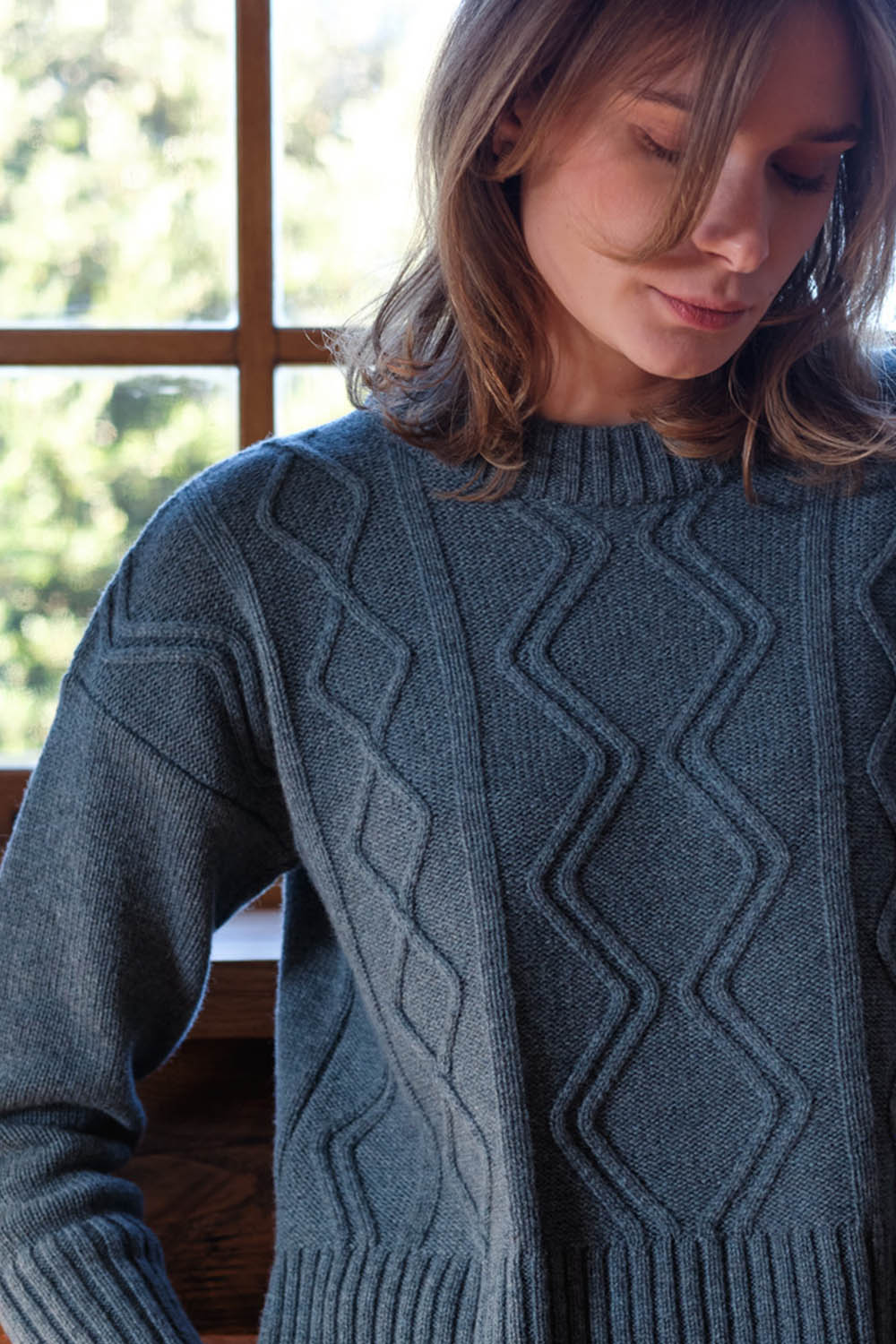 Elle Woollen Boxy Jumper