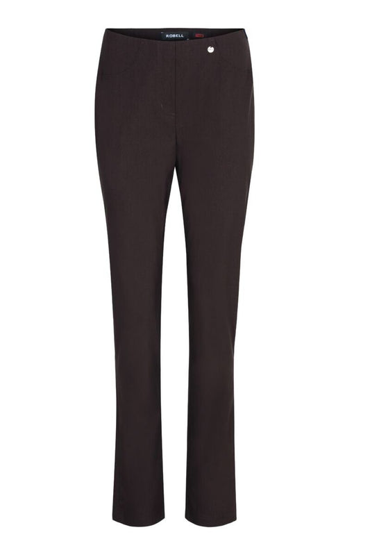 Robell Bella 78cm Fleece Lined Trousers Brown Brown