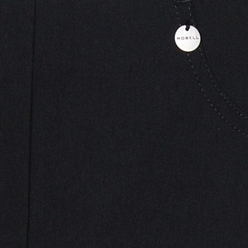Robell Bella Black Fleece Lined 78cm Trousers