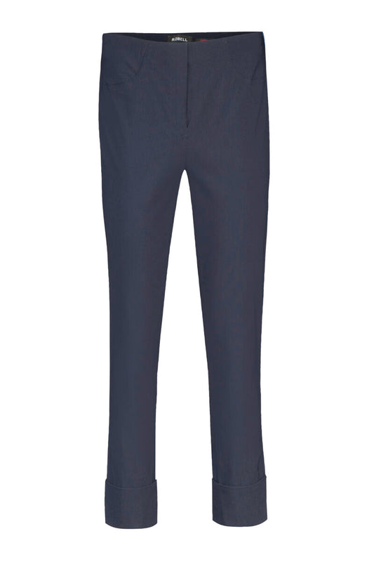 Robell Bella 09 68cm Trousers French Navy Blue