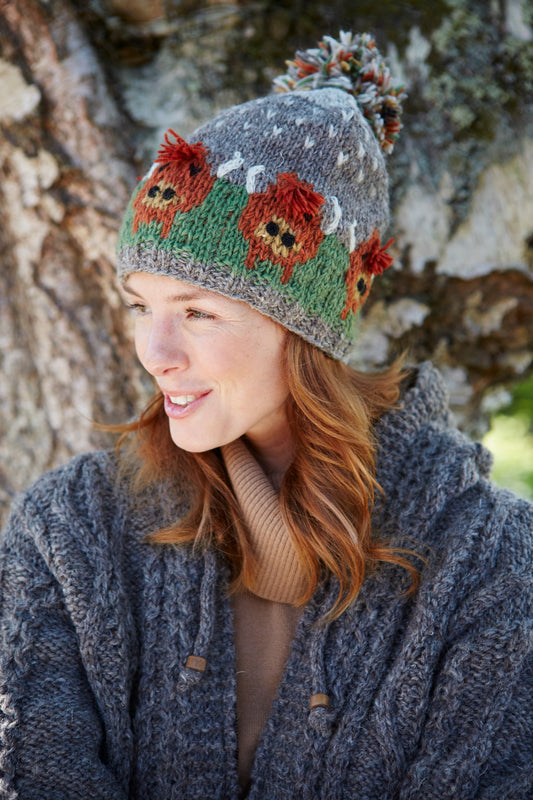 Pachamama Heard Of Highland Cow Beanie