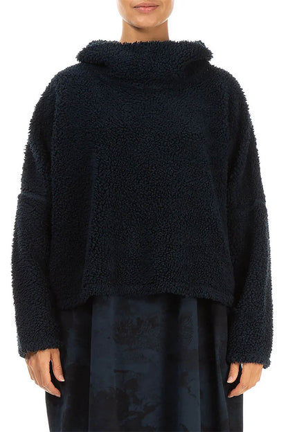 Teddy Fleece Funnel Neck 52602 Top