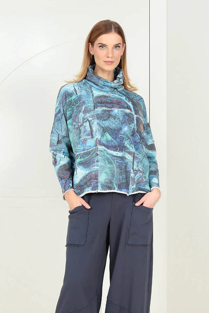 French Terry Cotton 3834 Trousers