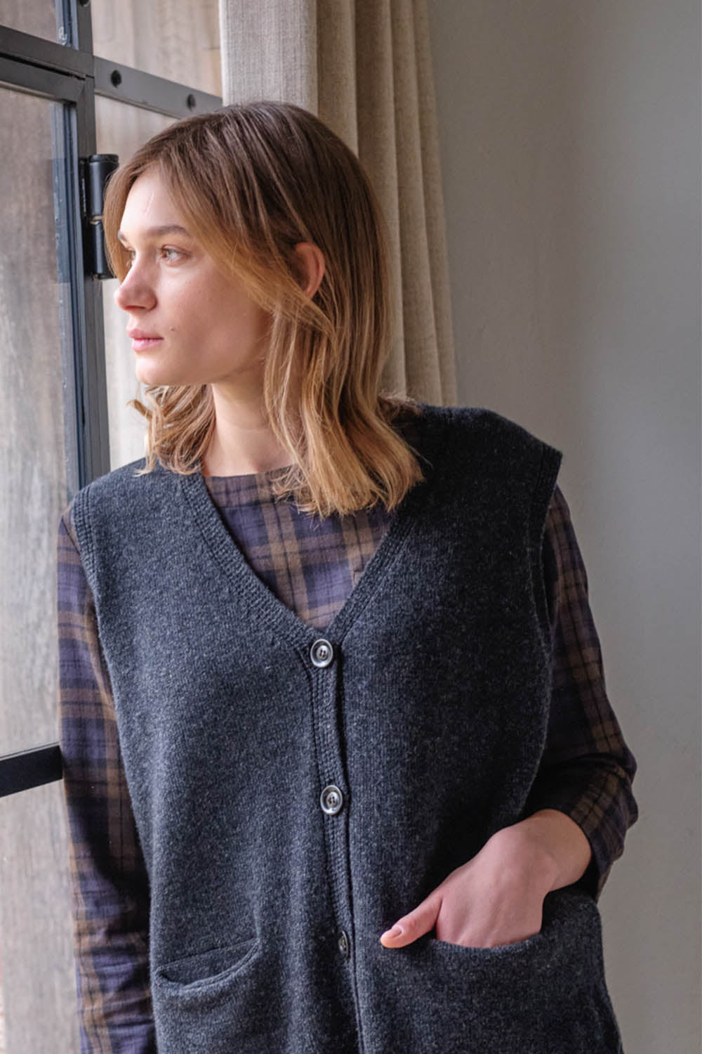 Freya Woollen Waistcoat
