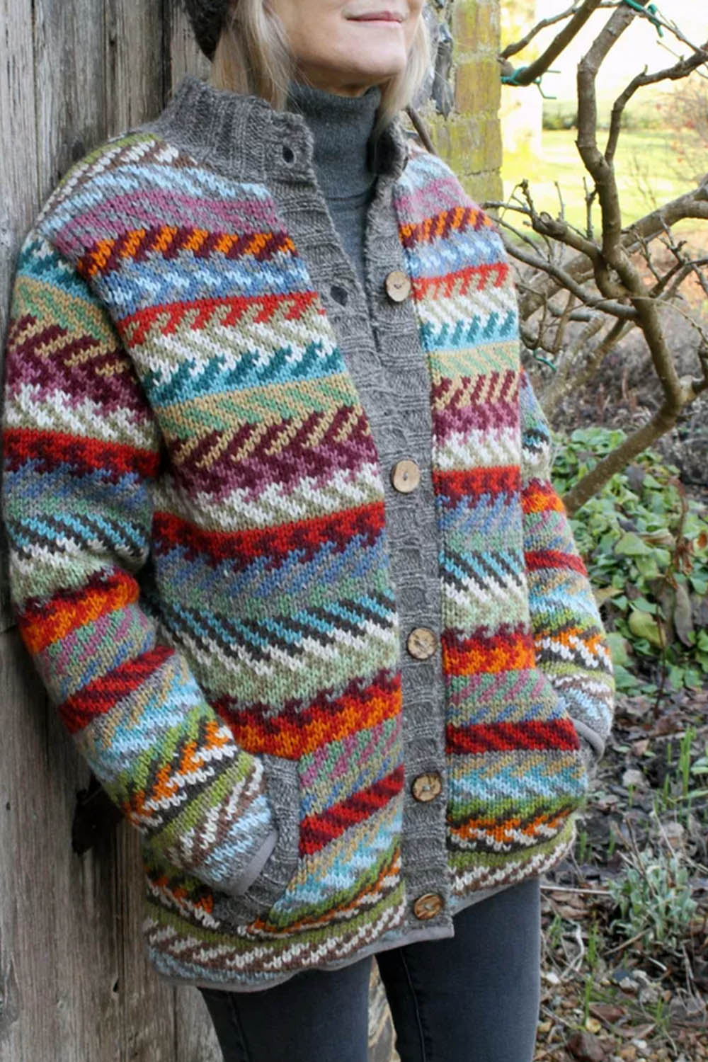 Santa Fe Lined Button Jacket