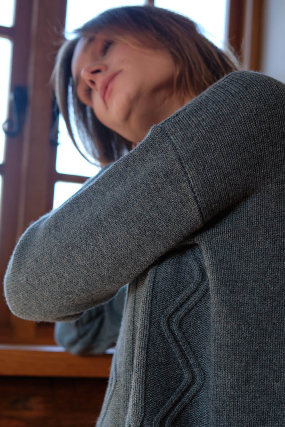 Elle Woollen Boxy Jumper