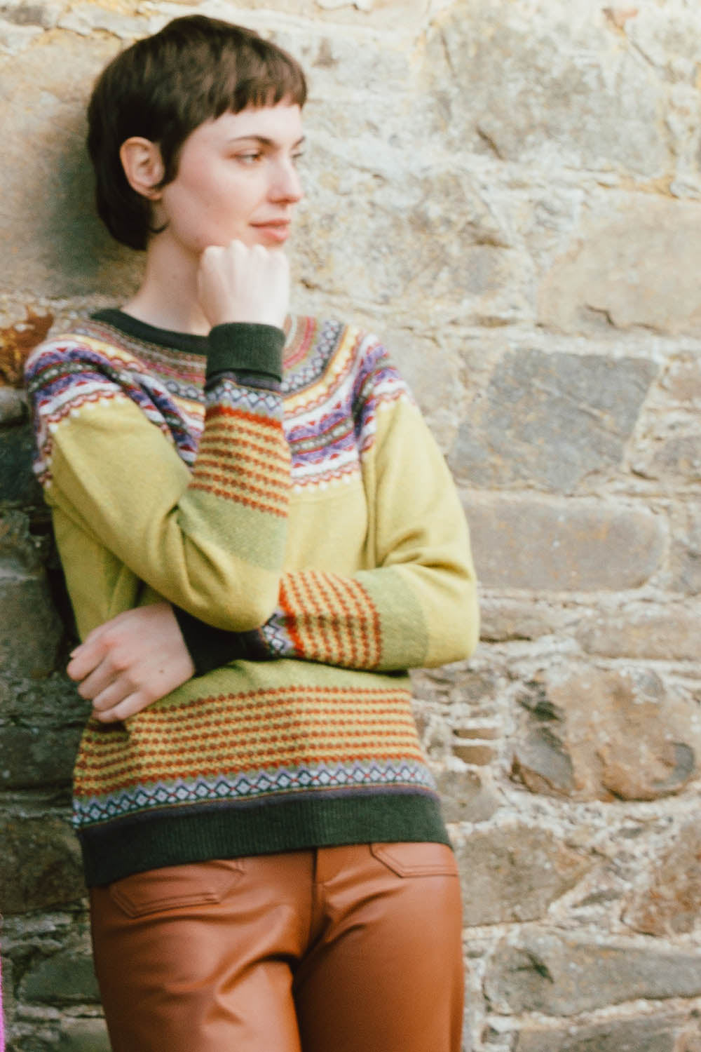 Lambswool Alpine Cardigan