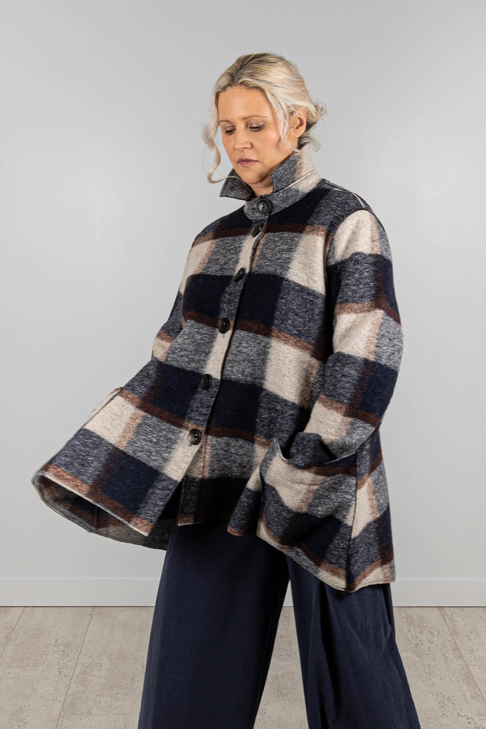 Boiled Check 7121 Jacket