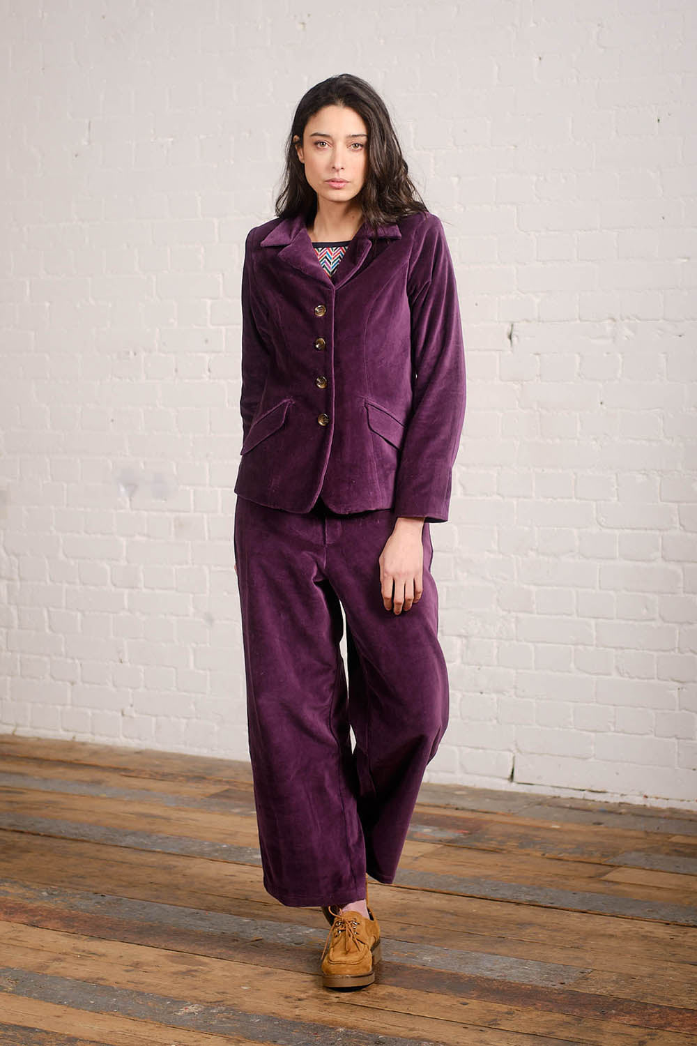 Cotton Velvet Jacket