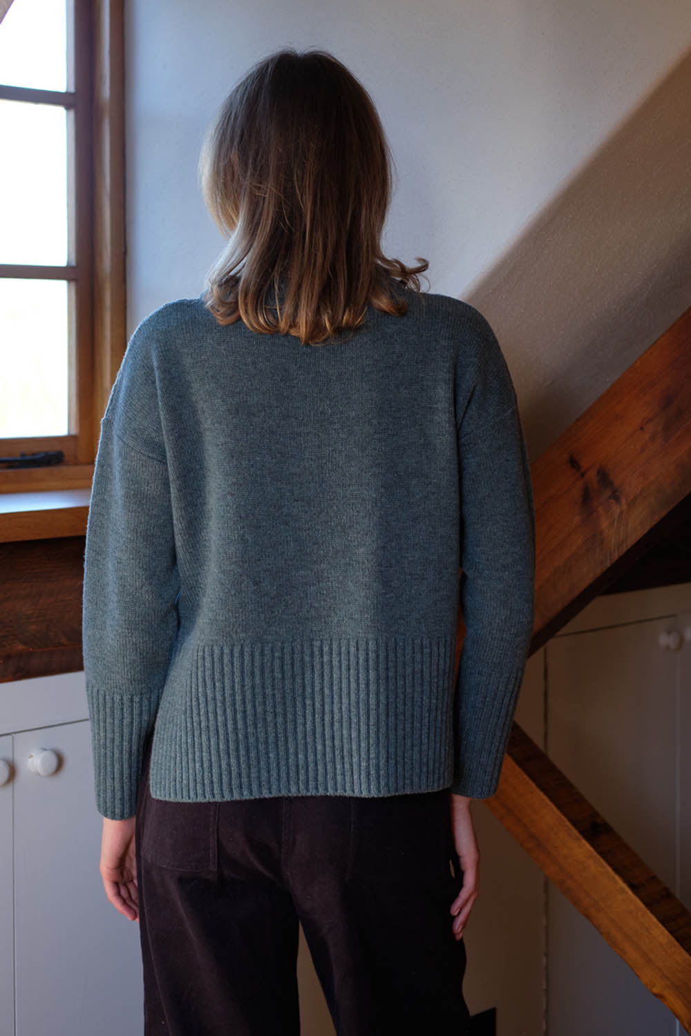 Elle Woollen Boxy Jumper