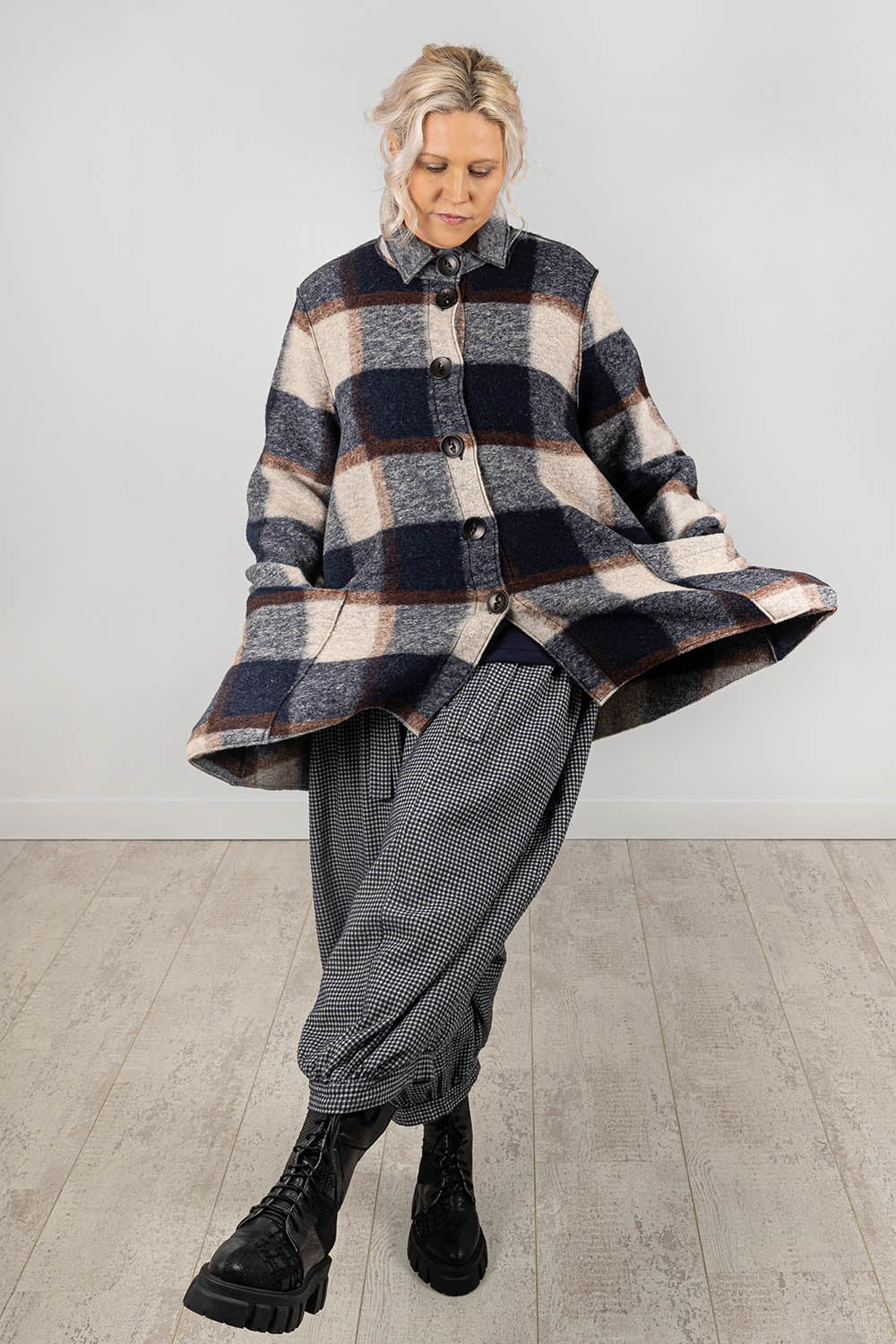 Boiled Check 7121 Jacket