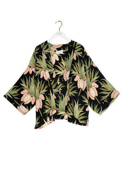 Deco Bud Crepe Kimono