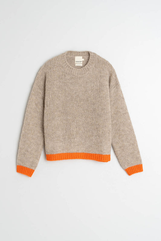 Bi-Colour Knitted Sweater