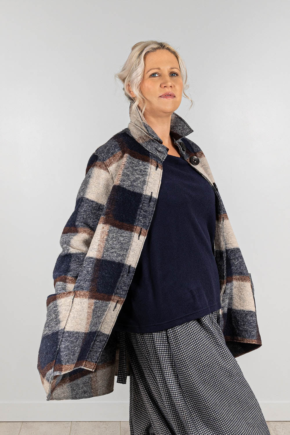 Boiled Check 7121 Jacket