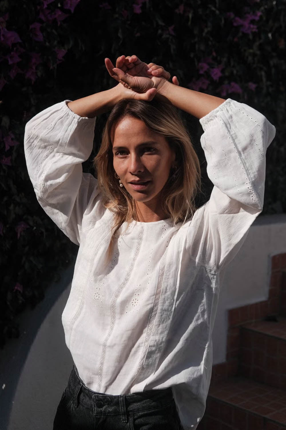 Balloon Sleeve Blouse
