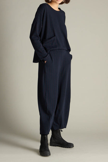 Small Broken Stripe Bubble Trousers