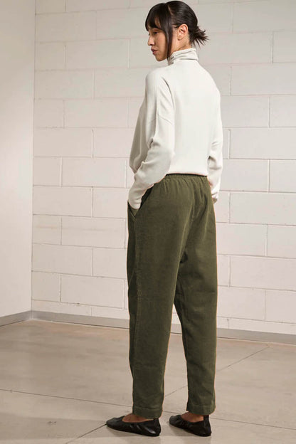 Corduroy Barrel Trousers