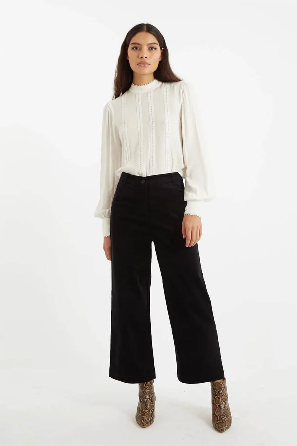 Tim Babycord Wide Leg Trousers