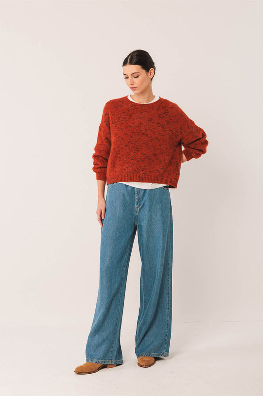 Mohair Crop Sweater