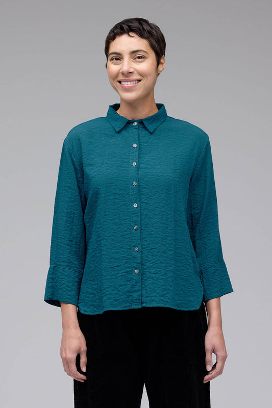Fall Parachute Crop Easy Shirt