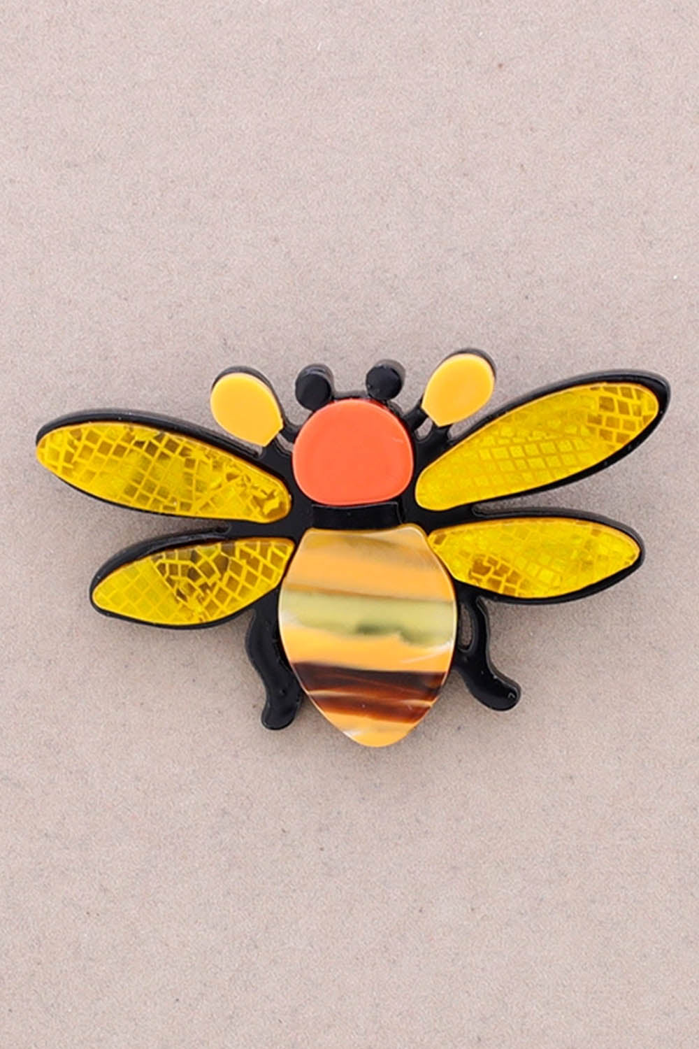 Bee Resin Brooch