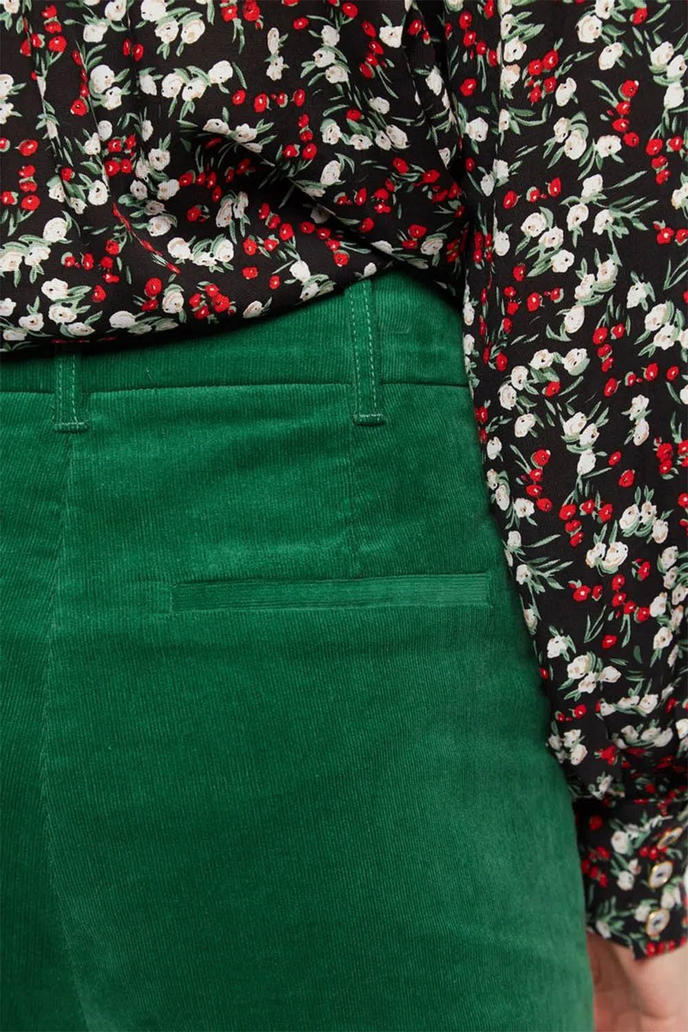 Tim Babycord Wide Leg Trousers