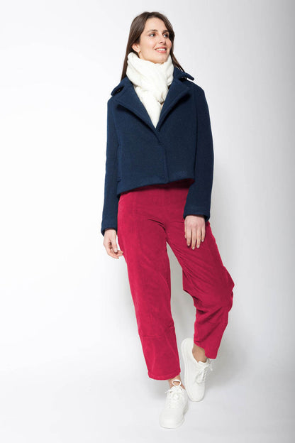 Flat Front Cord Trousers