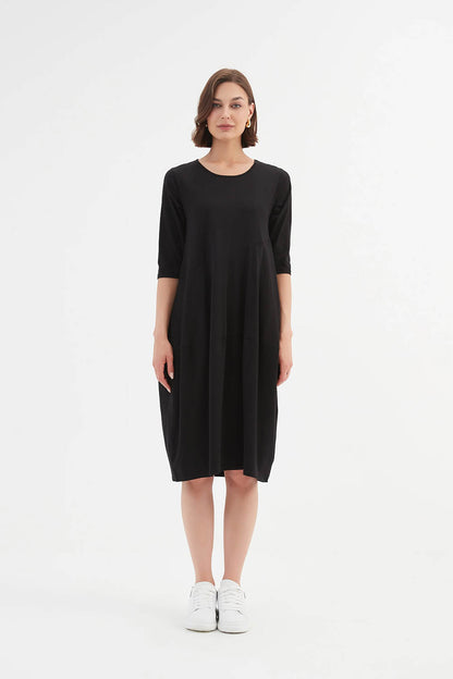 Diagonal Seam Summer Dress