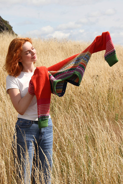 Lambswool Alpine Cardigan