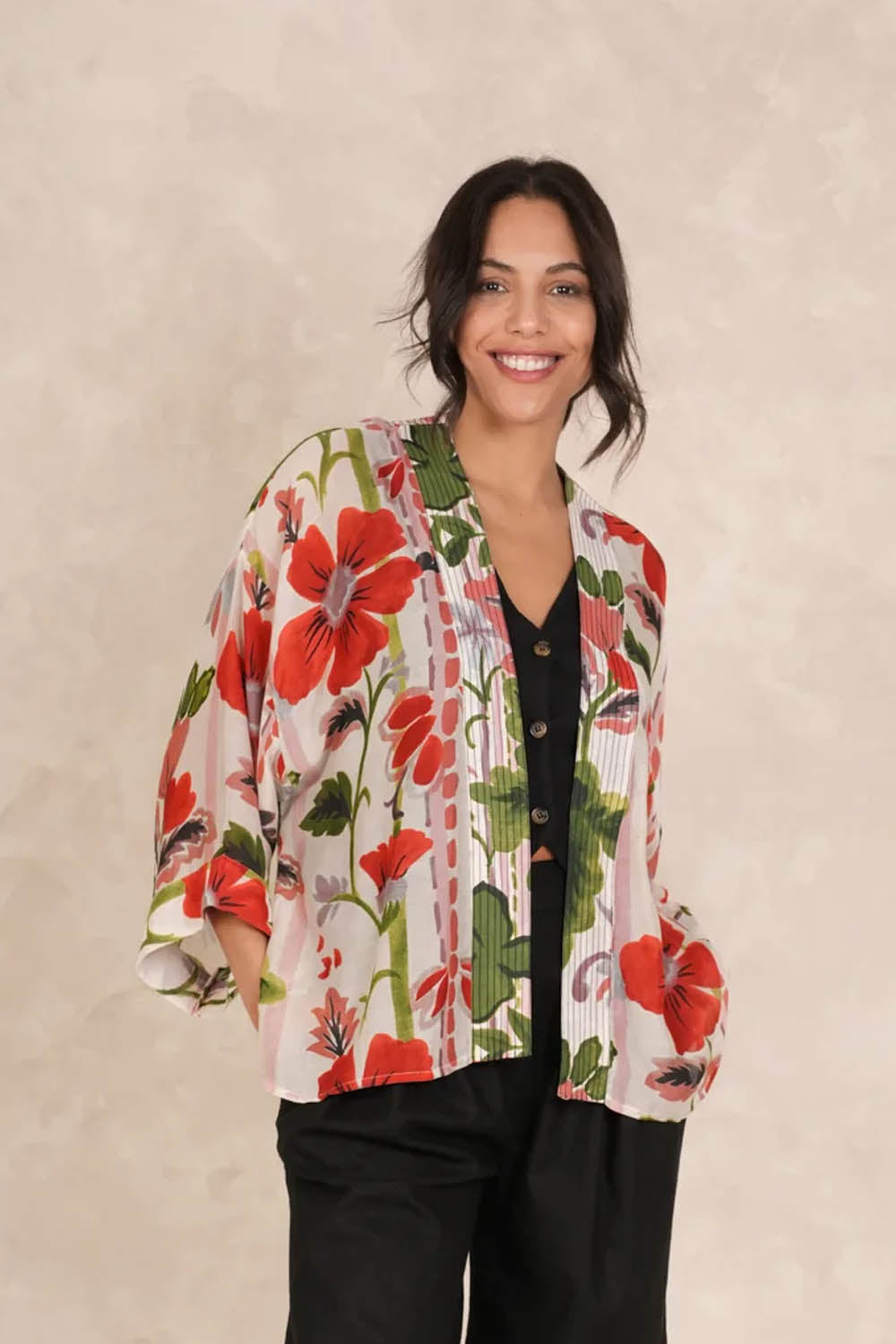 Poppy Kimono