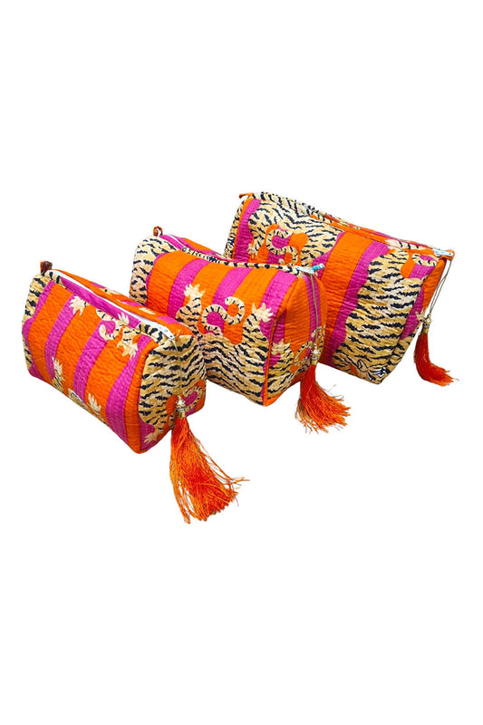 Conscious Yoga Collective Tibetan Tiger Travel Set Pink