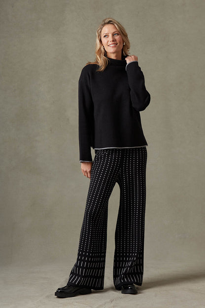 Jacquard Plain 2587 Sweater