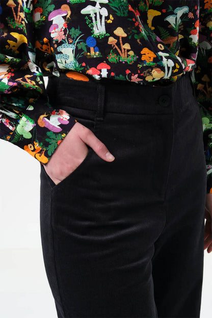 Tim Babycord Wide Leg Trousers