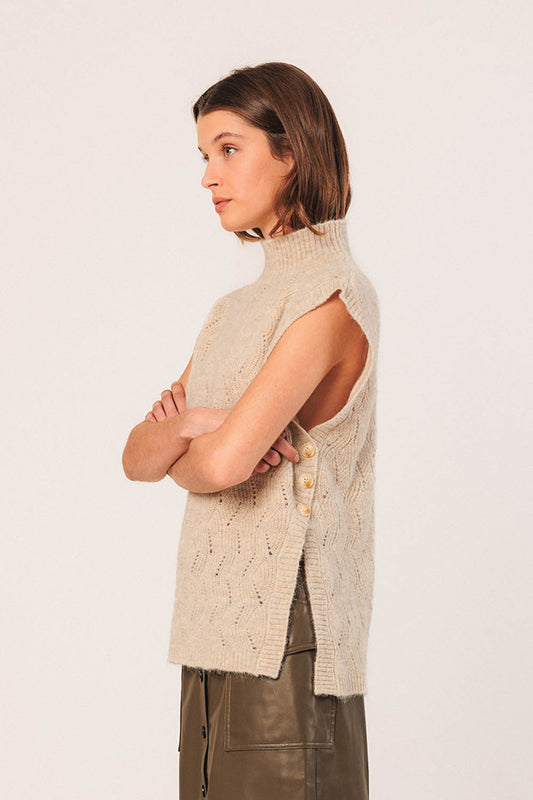 Crudo Crochet Vest