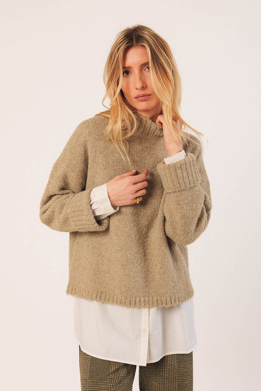 Jersey Turtleneck