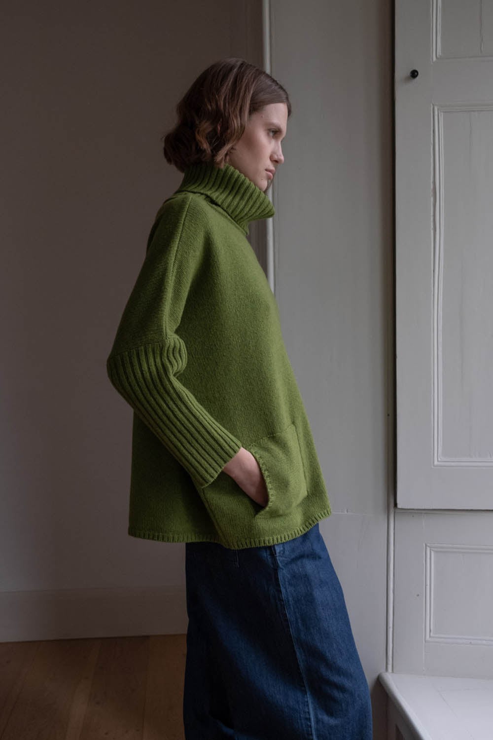 Woollen Hand Knitted Adela Jumper