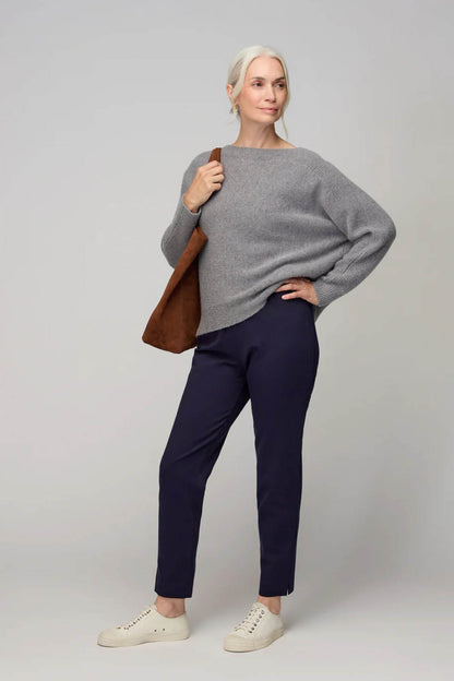 Slim Leg Ponte Trousers