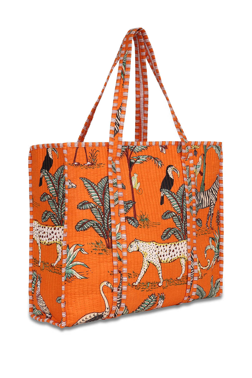 Conscious Yoga Collective Cotton Jungle Tote 