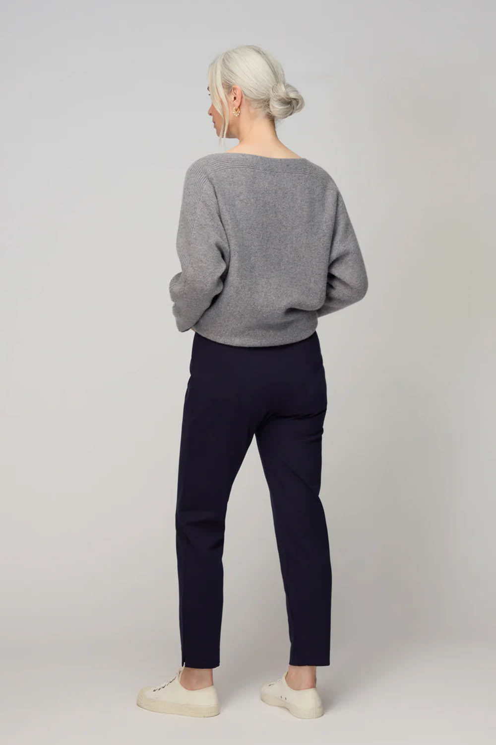 Slim Leg Ponte Trousers