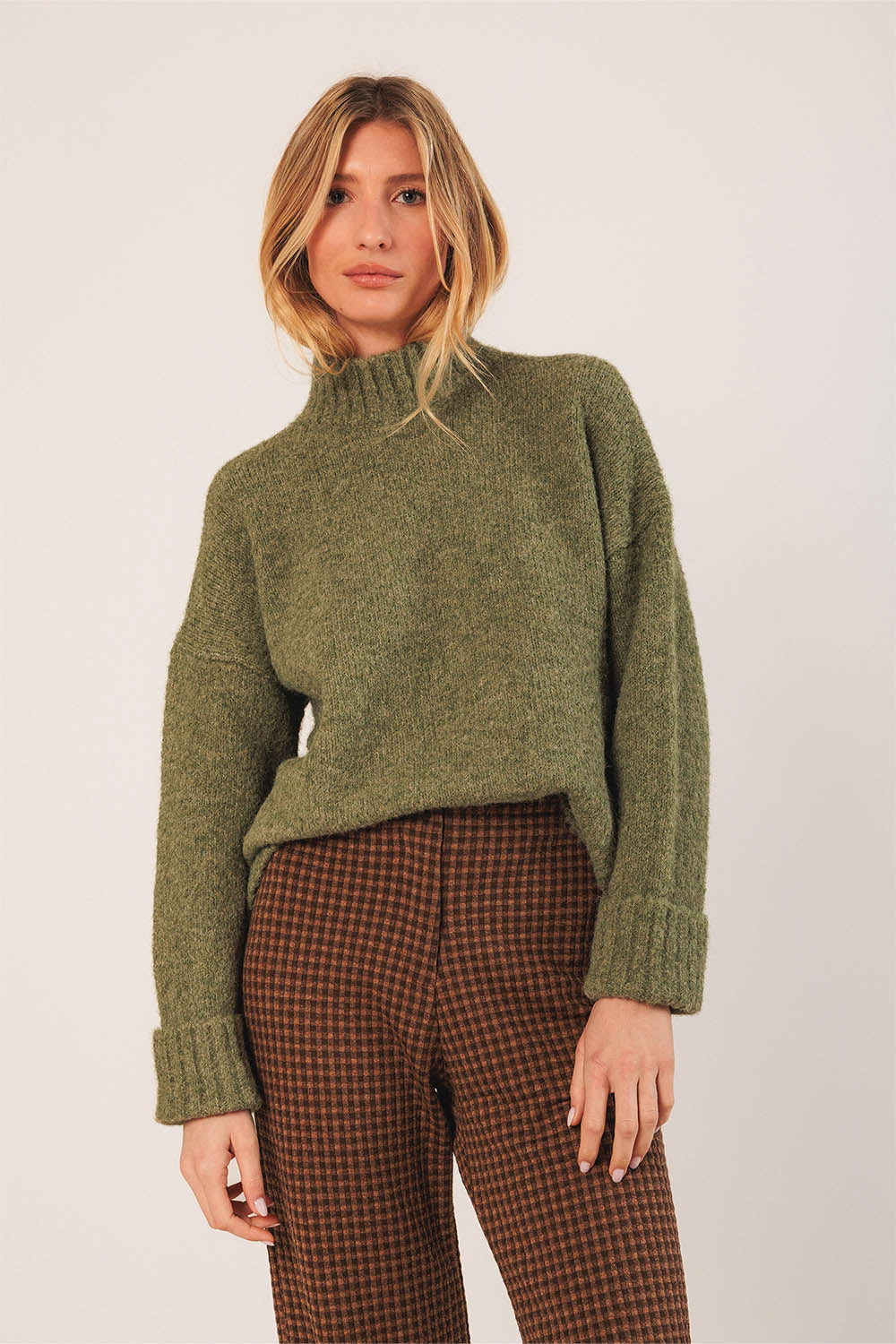 Jersey Turtleneck
