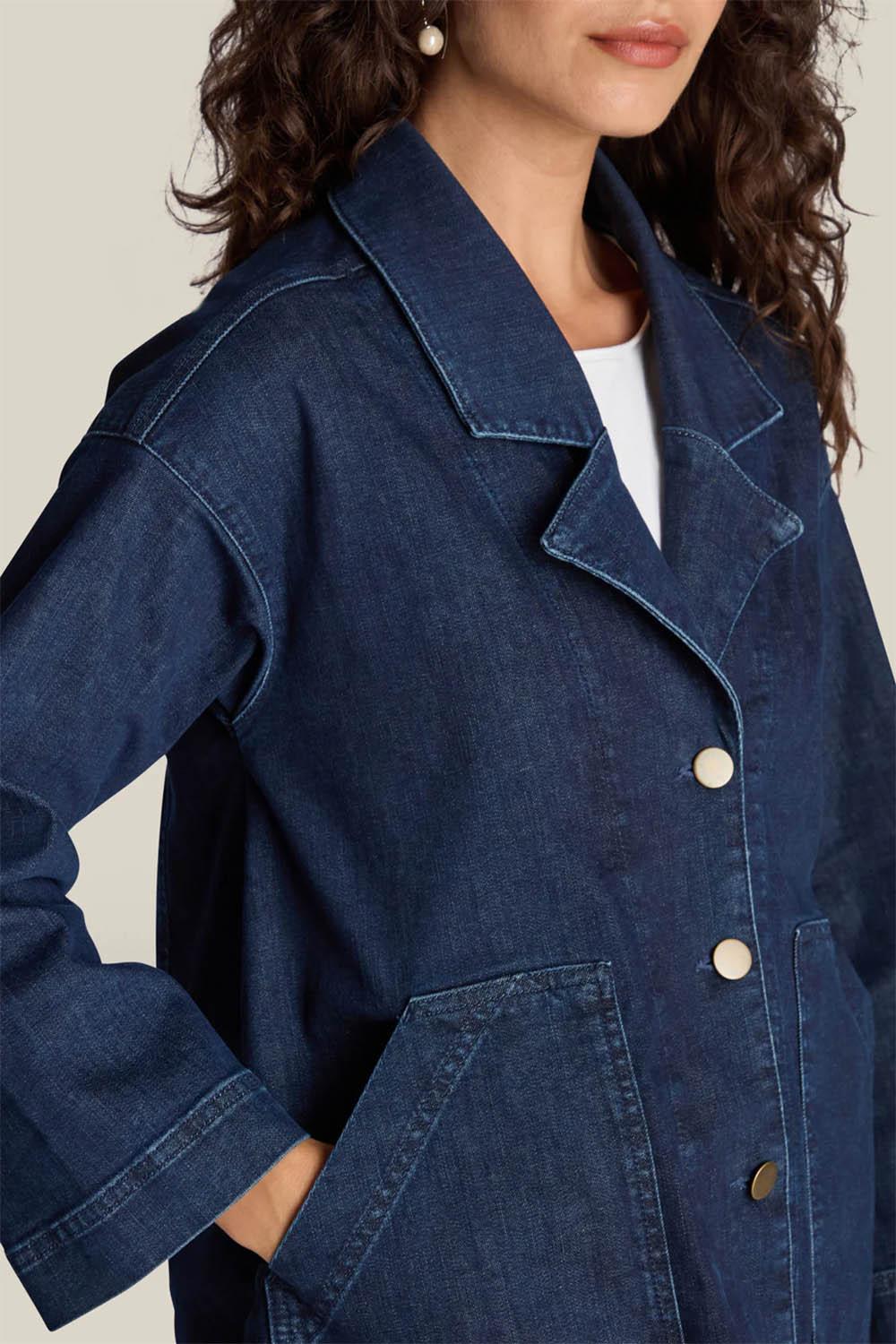 Stretch Denim Jacket